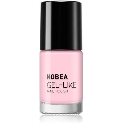 NOBEA Pink Cream Gel Nail Polish - Long-Lasting, High Gloss, 6ml NOBEA Pink Cream Gel Nail Polish - Long-Lasting, High Gloss, 6ml
