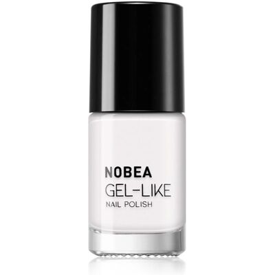 NOBEA N57 Snow White Gel Effect Nail Polish - Nail Polish NOBEA N57 Snow White Gel Effect Nail Polish - Nail Polish