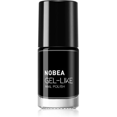 NOBEA N22 Black Sapphire Gel-like Nail Polish - Nail Polish NOBEA N22 Black Sapphire Gel-like Nail Polish - Nail Polish