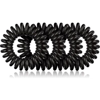 BrushArt Hair Rings Black 4 pcs - Hair Accessories BrushArt Hair Rings Black 4 pcs - Hair Accessories