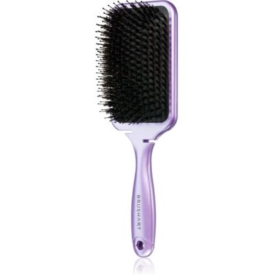 BrushArt Hair Boar bristle paddle hairbrush - Hairbrush with boar bristles BrushArt Hair Boar bristle paddle hairbrush - Hairbrush with boar bristles