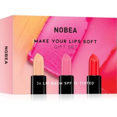 NOBEA Make Your Lips Soft Gift Set - Lip Care Set for Women NOBEA Make Your Lips Soft Gift Set - Lip Care Set for Women