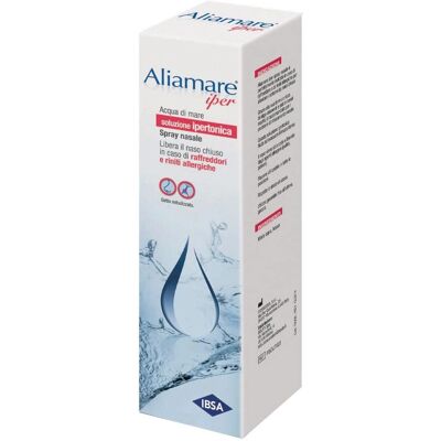 IBSA FARMACEUTICI ITALIA SRL Aliamare Spray Nasale Ipertonico - Soluzione Ipertonica - 125ml IBSA FARMACEUTICI ITALIA SRL Aliamare Spray Nasale Ipertonico - Soluzione Ipertonica - 125ml