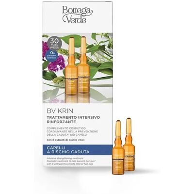 Bottega Verde BV Krin - Wzmacniająca kuracja - Zapobiega wypadaniu włosów Bottega Verde BV Krin - Wzmacniająca kuracja - Zapobiega wypadaniu włosów