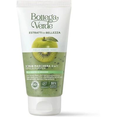 Bottega Verde Mela Verde Kiwi Maschera & Scrub - Maschera e Scrub Bottega Verde Mela Verde Kiwi Maschera & Scrub - Maschera e Scrub
