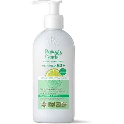 Bottega Verde - Vitamina B3+ Gel detergente viso 200 ml Bottega Verde - Vitamina B3+ Gel detergente viso 200 ml