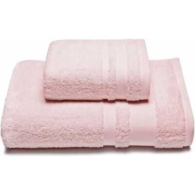 Caleffi - Serviette d'Invité en Coton Rose - Accessoire de Salle de Bain Caleffi - Serviette d'Invité en Coton Rose - Accessoire de Salle de Bain