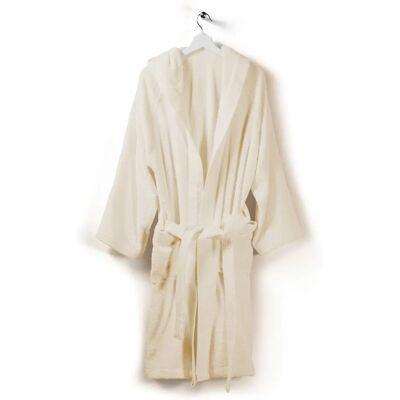 Peignoir à Capuche en Coton Caleffi - Doux, Absorbant, Luxe - Peignoir Peignoir à Capuche en Coton Caleffi - Doux, Absorbant, Luxe - Peignoir