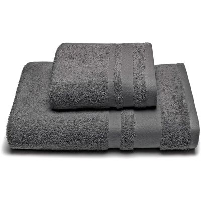 Caleffi Anthrazit Baumwoll Handtuchset - Bad & Gästetuch Caleffi Anthrazit Baumwoll Handtuchset - Bad & Gästetuch