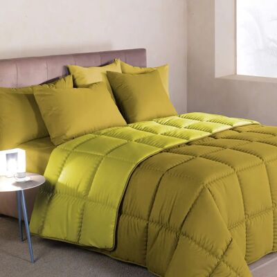 Duvet en microfibre Caleffi - Isolation hiver pour lit mi-temps Duvet en microfibre Caleffi - Isolation hiver pour lit mi-temps