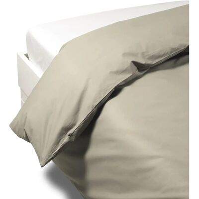 Caleffi Corde - Housse de Couette Percalle Coton - Marron Caleffi Corde - Housse de Couette Percalle Coton - Marron