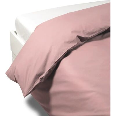 Ensemble Housse de Couette Percalle Rose - Caleffi Ensemble Housse de Couette Percalle Rose - Caleffi