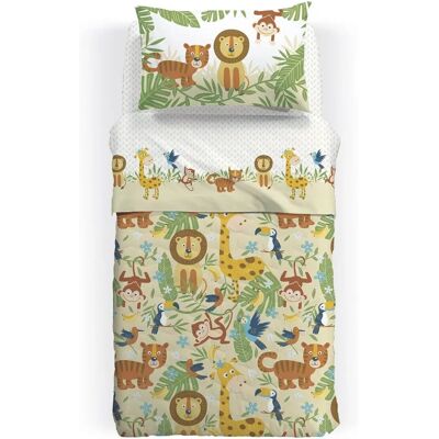 Caleffi Kids Copriletto Tropicale Naturale Singolo - Copriletto Caleffi Kids Copriletto Tropicale Naturale Singolo - Copriletto