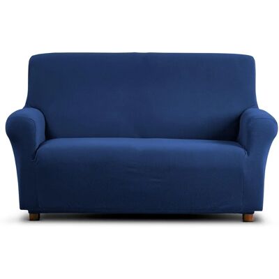 Funda de sofá elástica Caleffi - Azul 3 Plazas - Copridivano elastico Funda de sofá elástica Caleffi - Azul 3 Plazas - Copridivano elastico