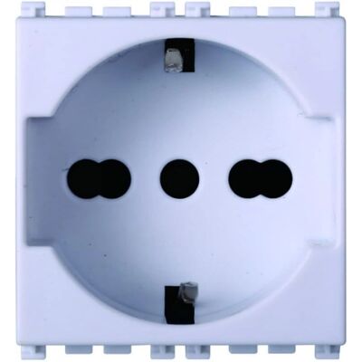ETTROIT - VA2102B - Venus - Bianco - Electrical socket module ETTROIT - VA2102B - Venus - Bianco - Electrical socket module
