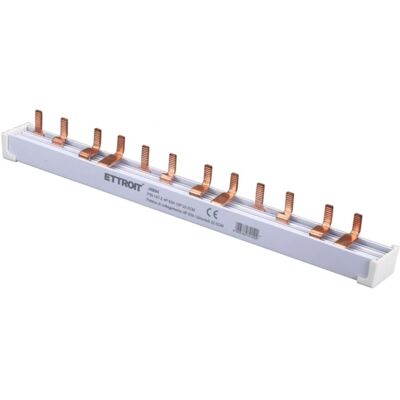 Ettroit JXBS4 Bloc de bornes - 12 modules, 63A, 22.5cm - Publicité Ettroit JXBS4 Bloc de bornes - 12 modules, 63A, 22.5cm - Publicité