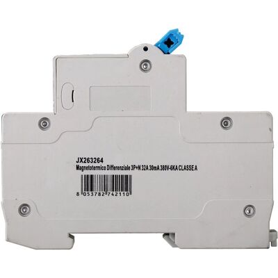 Ettroit JX263264 Interruttore differenziale - 32A, 30mA, 380V - Classe A Ettroit JX263264 Interruttore differenziale - 32A, 30mA, 380V - Classe A