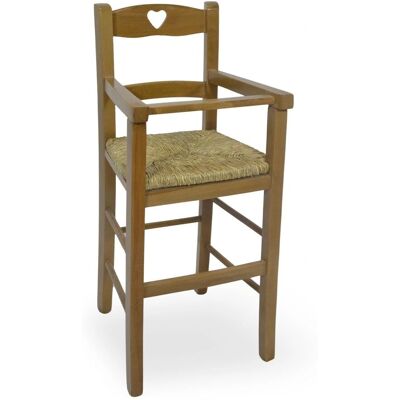 Okaffarefatto Asiento Infantil - Madera de haya italiana, fácil de limpiar Okaffarefatto Asiento Infantil - Madera de haya italiana, fácil de limpiar