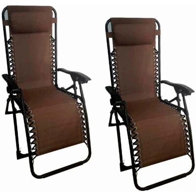 OKAFFAREFATTO - Silla de Jardín Reclinable - Muebles de Exterior OKAFFAREFATTO - Silla de Jardín Reclinable - Muebles de Exterior