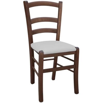 OKAFFAREFATTO Sedia Noce Scuro - Arredo Rustico Moderno OKAFFAREFATTO Sedia Noce Scuro - Arredo Rustico Moderno
