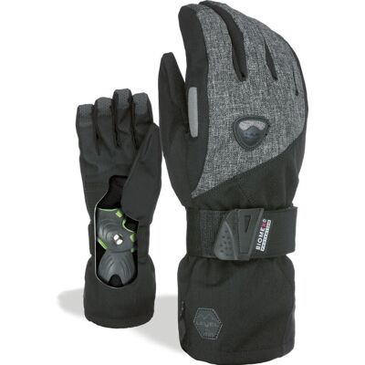 Level Ninja Black 4XL Handschoenen - Waterdichte winterhandschoenen Level Ninja Black 4XL Handschoenen - Waterdichte winterhandschoenen