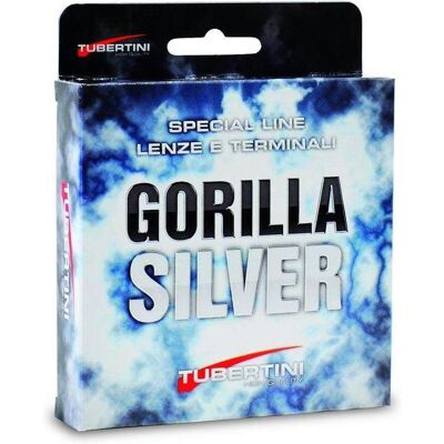 Tubertini Gorilla Silver Fishing Line - 0.450 mm - 150 M - Silver - Type: Fluorocarbon Tubertini Gorilla Silver Fishing Line - 0.450 mm - 150 M - Silver - Type: Fluorocarbon