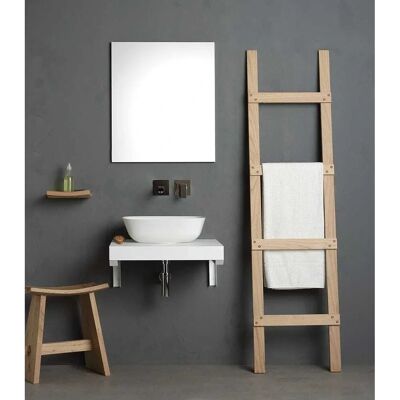 Kiamami Valentina - Ensemble de Mobilier de Salle de Bain Modulaire - Blanc Kiamami Valentina - Ensemble de Mobilier de Salle de Bain Modulaire - Blanc