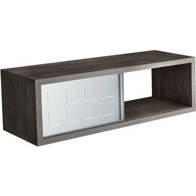 Kiamami Valentina - Étagère Rectangulaire 60x20cm Ardoise avec Porte en Fer Kiamami Valentina - Étagère Rectangulaire 60x20cm Ardoise avec Porte en Fer