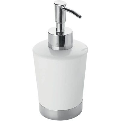 Kiamami Valentina - Distributeur de savon blanc Lilly - Accessoire salle de bain - Publicité Kiamami Valentina - Distributeur de savon blanc Lilly - Accessoire salle de bain - Publicité