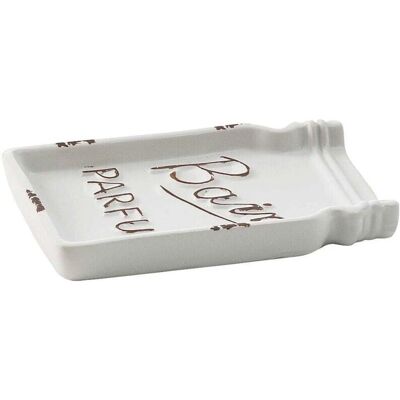 Dispenser di Sapone in Ceramica Stile Provenzale Bianco - Accessori Bagno Dispenser di Sapone in Ceramica Stile Provenzale Bianco - Accessori Bagno
