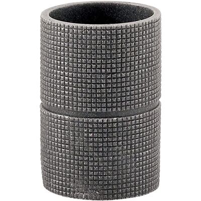 Support à brosse à dents en résine Marily - Gris - Publicité Support à brosse à dents en résine Marily - Gris - Publicité