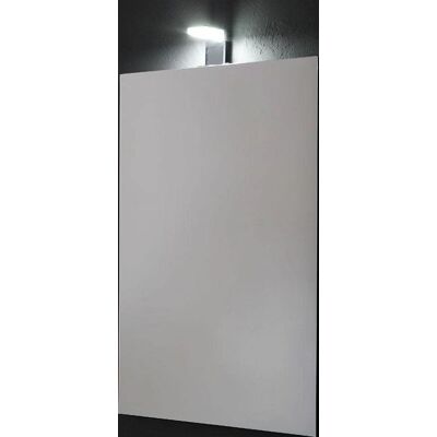 Kiamami Valentina - Specchio Rettangolare 50x70cm Reversibile con Lampada LED - Bagno Kiamami Valentina - Specchio Rettangolare 50x70cm Reversibile con Lampada LED - Bagno