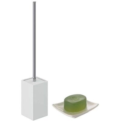 Kiamami Valentina - Ensemble d'Accessoires de Salle de Bain en Céramique - Blanc Kiamami Valentina - Ensemble d'Accessoires de Salle de Bain en Céramique - Blanc