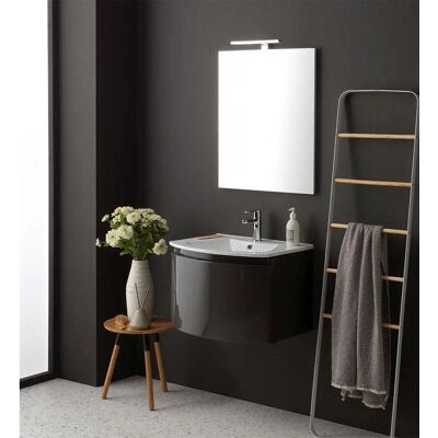 Kiamami Valentina - Set Bagno Moderno - Grigio Antracite Kiamami Valentina - Set Bagno Moderno - Grigio Antracite