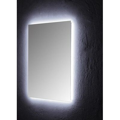 Kiamami Valentina - Specchio Bagno 60x80 cm con Illuminazione LED Perimetrale - Reversibile Kiamami Valentina - Specchio Bagno 60x80 cm con Illuminazione LED Perimetrale - Reversibile