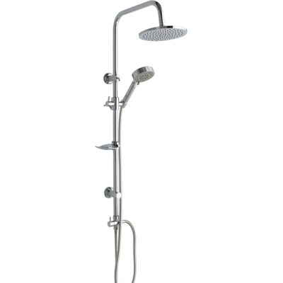 Colonna Doccia Kiamami Valentina con Soffione Rotondo e Doccetta - Accessori Bagno Colonna Doccia Kiamami Valentina con Soffione Rotondo e Doccetta - Accessori Bagno