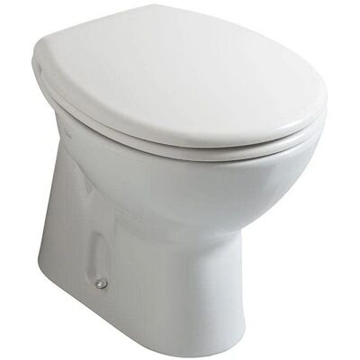 Kiamami Valentina Cipro WC in ceramica con scarico a pavimento Kiamami Valentina Cipro WC in ceramica con scarico a pavimento