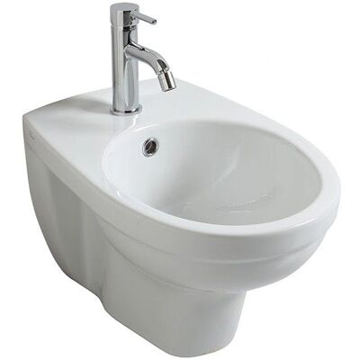 Kiamami Valentina - Bidet Sospeso Compatto - Ceramica Bianca Kiamami Valentina - Bidet Sospeso Compatto - Ceramica Bianca