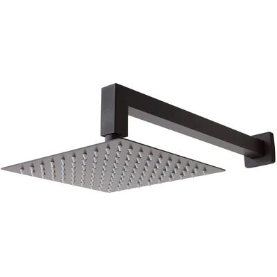 Kiamami Valentina - Ensemble de Douche - Kit Douche Carré Noir Mat Kiamami Valentina - Ensemble de Douche - Kit Douche Carré Noir Mat