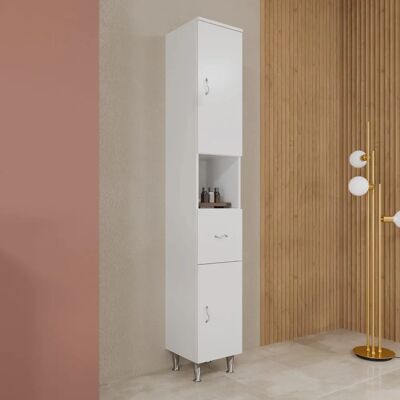 Kiamami Valentina Colonna Bagno Bianco Lucido 198cm - Tipo di Bagno Kiamami Valentina Colonna Bagno Bianco Lucido 198cm - Tipo di Bagno