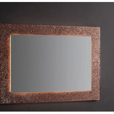 Kiamami Valentina - Specchio Rettangolare - 98x70 - Reversibile, LED, Italiano Kiamami Valentina - Specchio Rettangolare - 98x70 - Reversibile, LED, Italiano