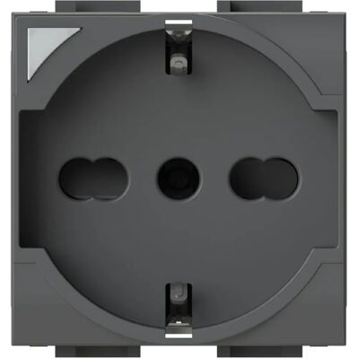 Bticino 4BP40S.L Smartstecker - Anthrazit - Kompatibel mit LivingLight Bticino 4BP40S.L Smartstecker - Anthrazit - Kompatibel mit LivingLight