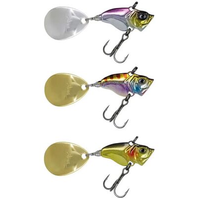 Molix - Trago Spin Tail - White - 30mm - Crankbait Molix - Trago Spin Tail - White - 30mm - Crankbait