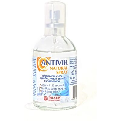 Polaris Antivir Spray Naturale - Disinfettante per Mani & Superfici Polaris Antivir Spray Naturale - Disinfettante per Mani & Superfici
