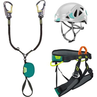 Kit vía ferrata Climbing Technology VF-Kit Top Shell Twist M-L Kit vía ferrata Climbing Technology VF-Kit Top Shell Twist M-L
