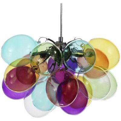 OresteLuchetta Modello: TFES, Lampadario colorato 15 luci - Illuminazione OresteLuchetta Modello: TFES, Lampadario colorato 15 luci - Illuminazione