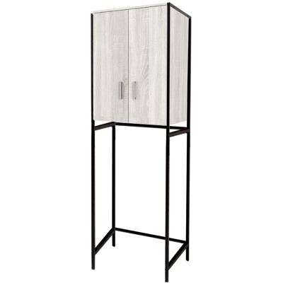 ORESTELUCHETTA Bianco Grant - B Mobile sopra lavatrice - Arredo bagno ORESTELUCHETTA Bianco Grant - B Mobile sopra lavatrice - Arredo bagno