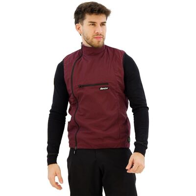 Gilet Santini Alpha Pack - Antivento, Leggero, Riflettente Gilet Santini Alpha Pack - Antivento, Leggero, Riflettente