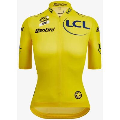 Santini Tour de France 2023 Gelbes Trikot - Radtrikot Santini Tour de France 2023 Gelbes Trikot - Radtrikot