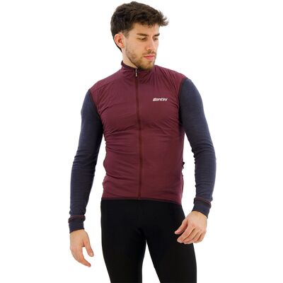 Chaleco Impermeable Santini Nimbus - Ligero y Resistente al Viento y Lluvia - S Chaleco Impermeable Santini Nimbus - Ligero y Resistente al Viento y Lluvia - S